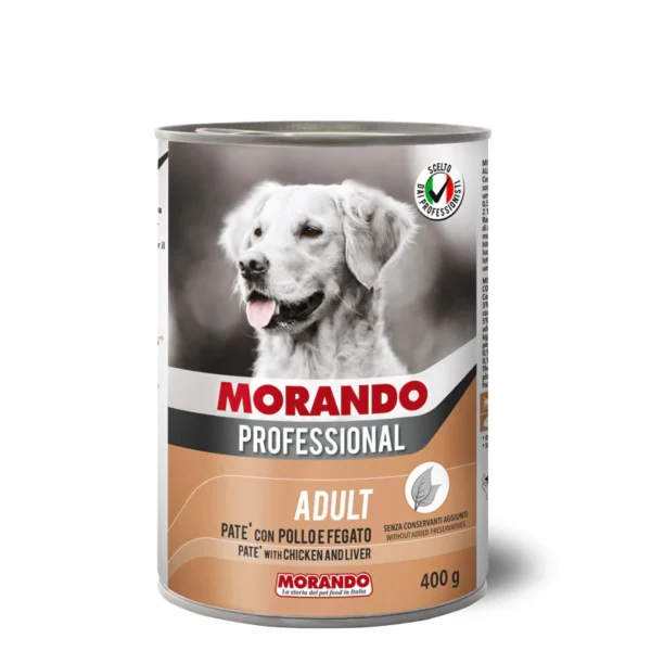 Morando Professional Dog Pate with Chicken and Liver