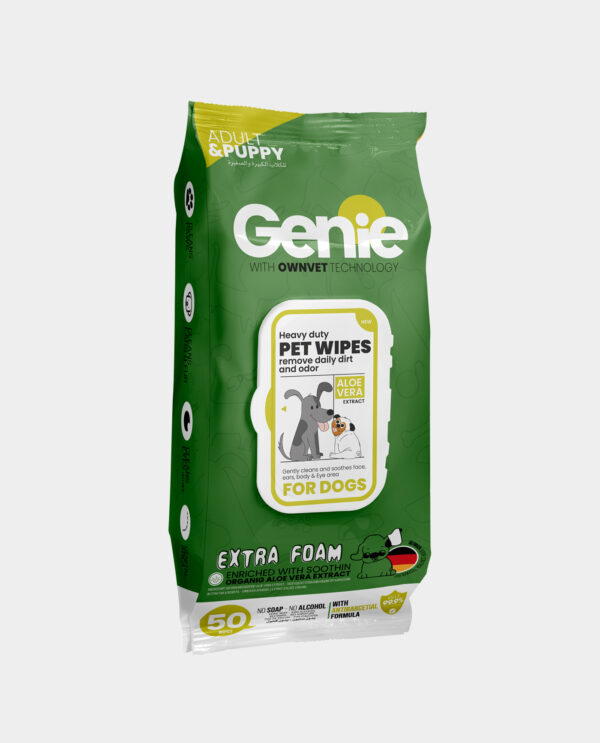 Genie Dog wipes Extra Foam