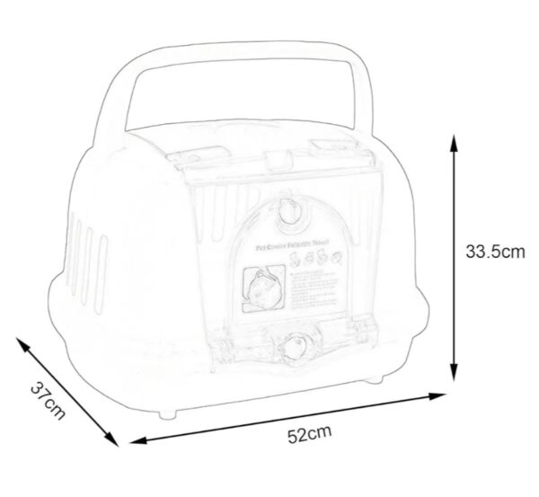 ⁦Pet Carrier Fordable Travel⁩ - الصورة ⁦3⁩