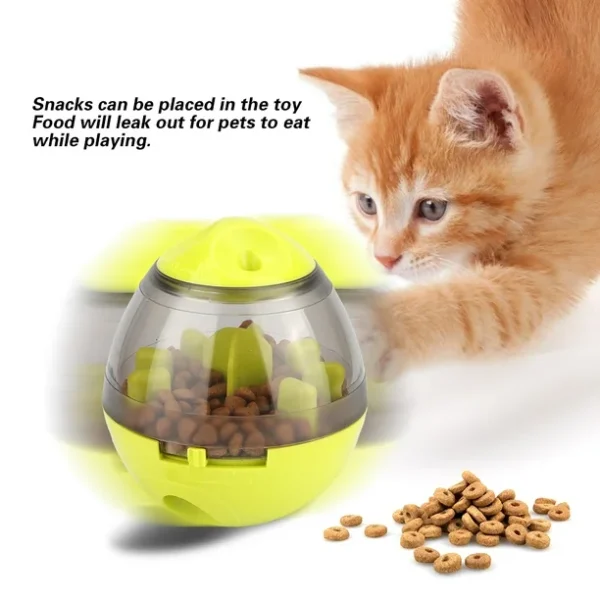 ⁦Food Dispenser Ball For Cats & Dogs Toy⁩ - الصورة ⁦4⁩