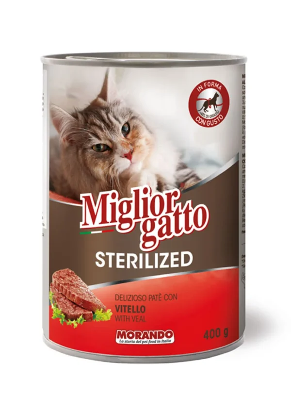 Miglior Sterilised With Veal Pate