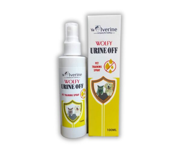 ⁦Wolverine Wolfy Urine Off Pet Training Spray 100 ml⁩ - الصورة ⁦2⁩